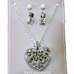 White Stag Jewelry Set 