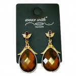 Faceted Teardrop Rhinestone
