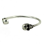 Gothic Metal Skull Bracelet
