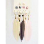 Pyramid Stud & Feather Pack