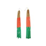 Box Chain Strand Earrings