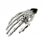Gothic Skeleton Hand Ring