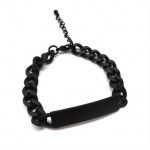 Gunmetal Black Chain Bracelet