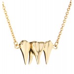 Tooth Pendant Necklace Tooth Pendant Necklace