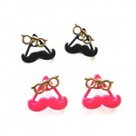 Mustache & Glasses Earrings