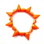 Neon Spike & Stud Bracelet