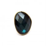 Vintage Sea Blue Ring