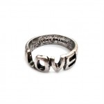 Chunky Letter Ring