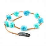 Flower Suede Tie