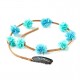 Flower Suede Tie