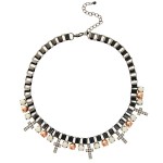 Cross & Pearl Necklace
