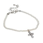 Ditsy Pearl Charm Bracelet