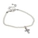 Ditsy Pearl Charm Bracelet
