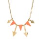 Bunting Arrow Necklace