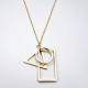 Geometric Pendant Necklace