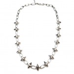 Pepe Studded Chain Necklace