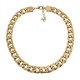 Etched Curb Chain Necklace