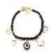 Hamsa Charms Braided Bracelet