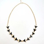 Double End Triangle Necklace Double End Triangle Necklace