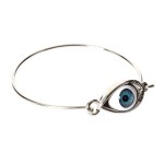 Eye Skinny Bangle
