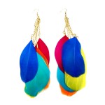 Exotica Feather Earrings