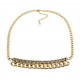 Rhinestoned Chain Necklace