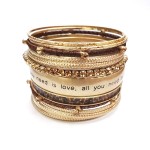All You Need Is Love Bangles All You Need Is Love Bangles