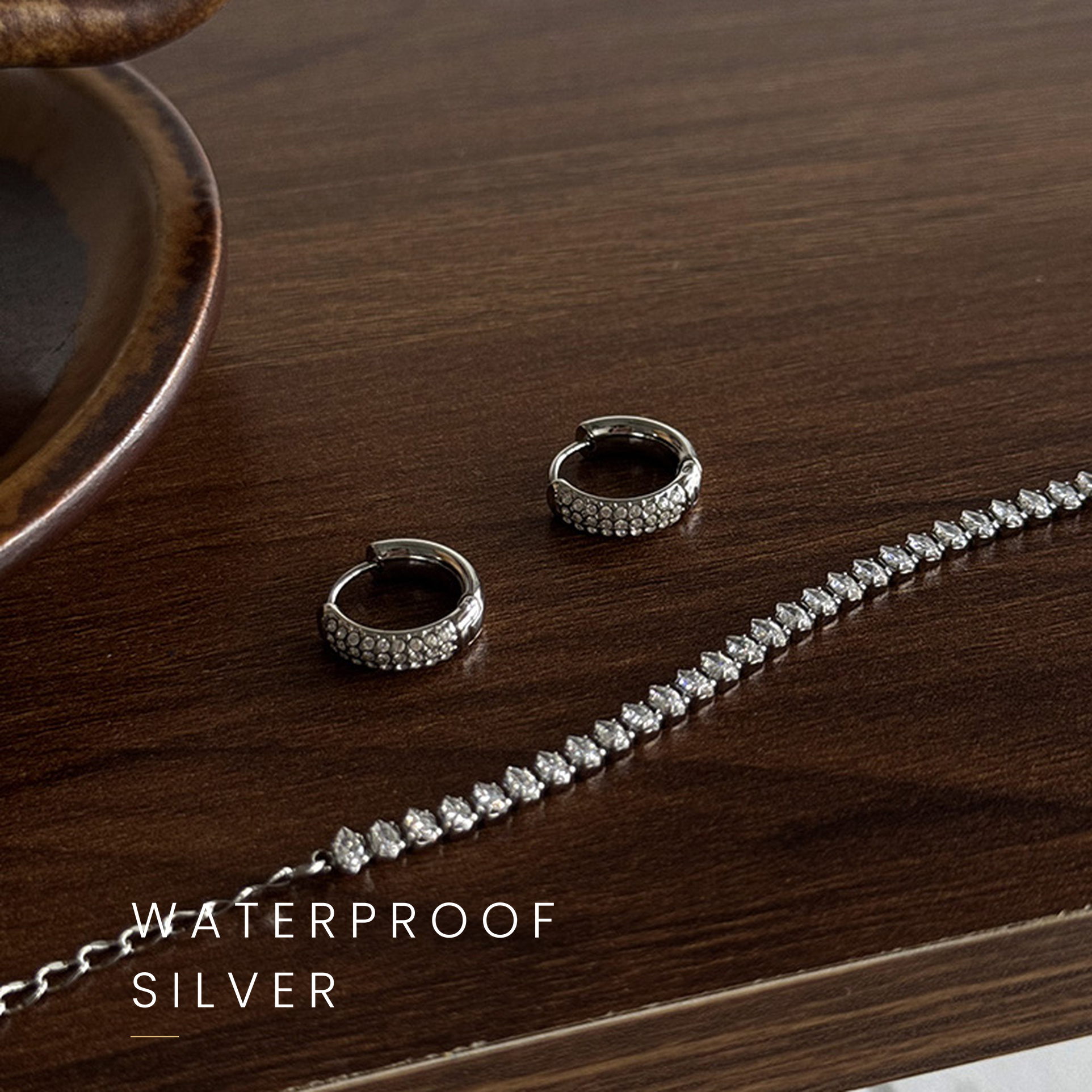 Waterproof Silver