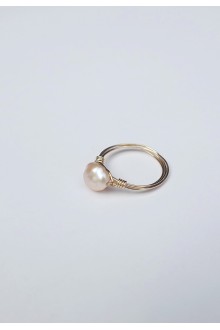 Ember Pearl Ring