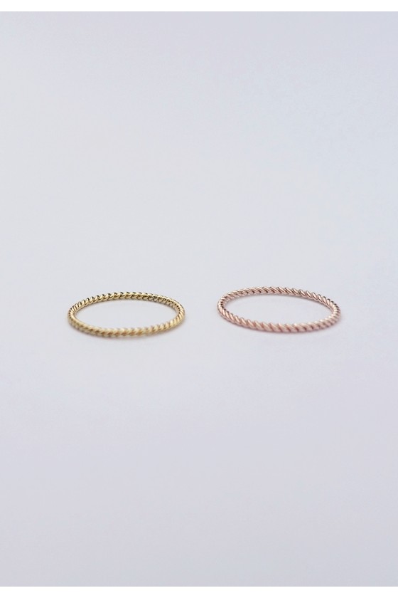 Stackable Twist Ring