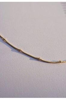 Satellite Snake Chain Necklace 