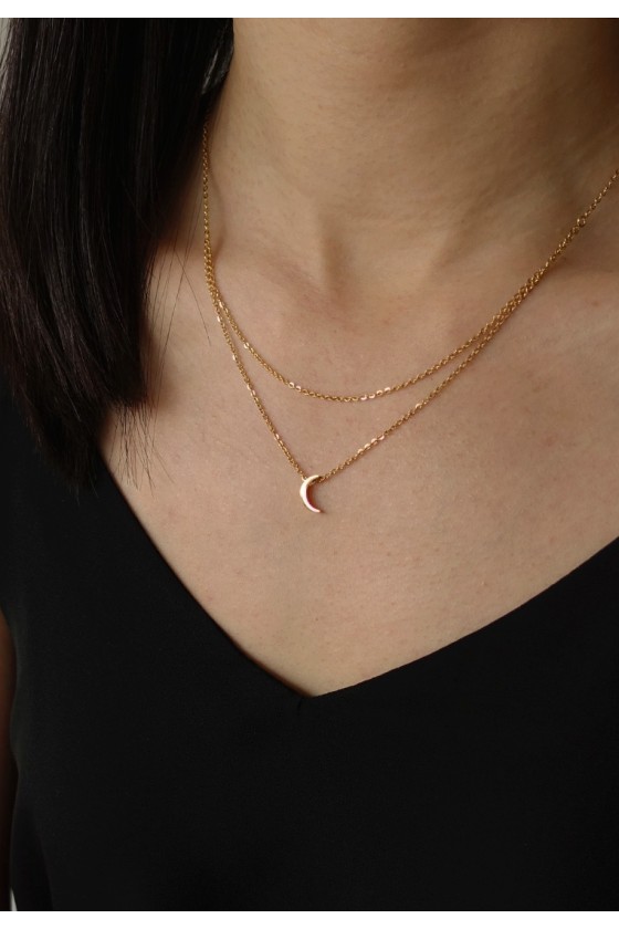 Moon Layered Necklace