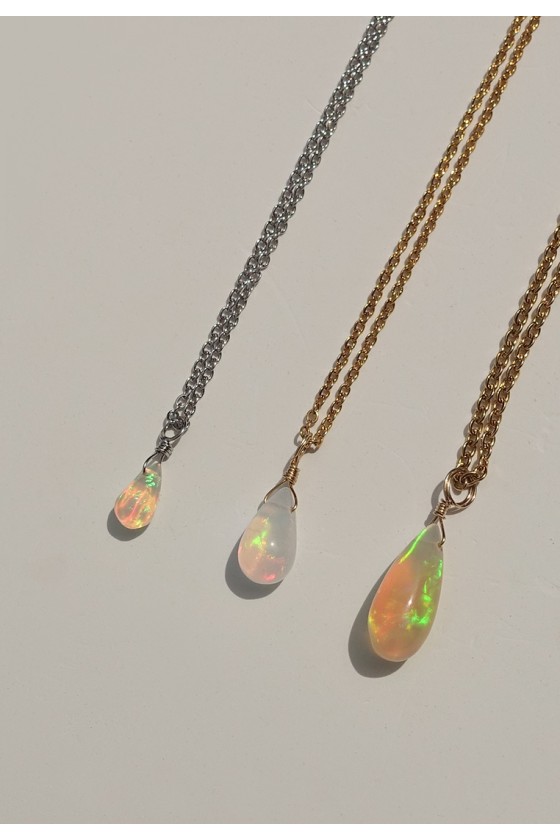 Tear Of Fire Necklace