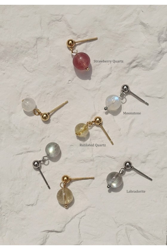 Crystal Bead Earrings