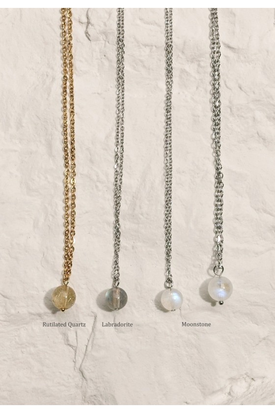 Crystal Bead Necklace