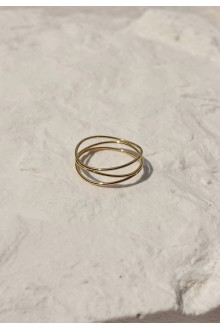 Wavy Layered Ring