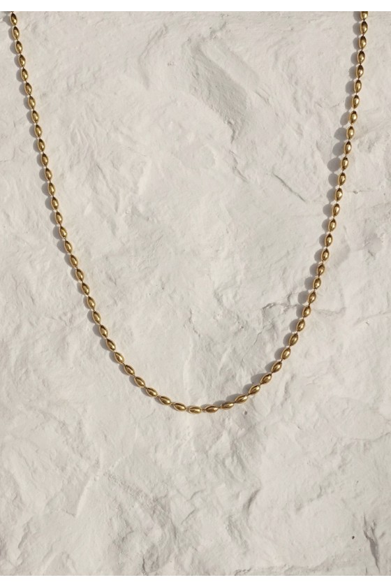 Rice Bead Chain Choker