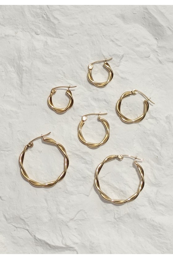 Amelia Hoop Earrings