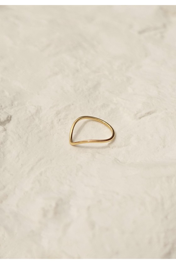 Wishbone Pinky Ring