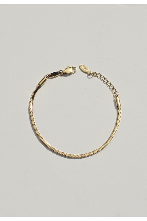 Square Snake Chain Bracelet