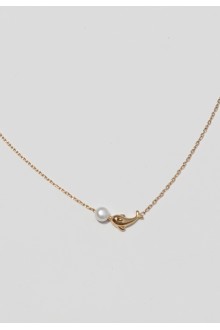 Dolphin Pearl Necklace
