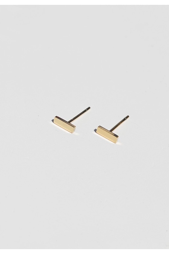 Bar Stud Earrings