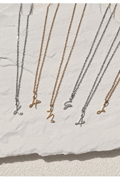 Love Letter Initial Necklace