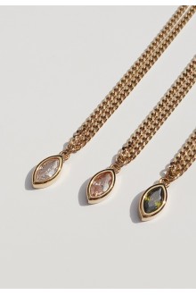 Marquise Pendant Necklace