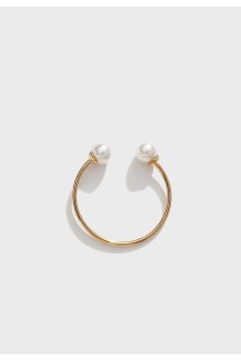 Baby Pearl Open Ring