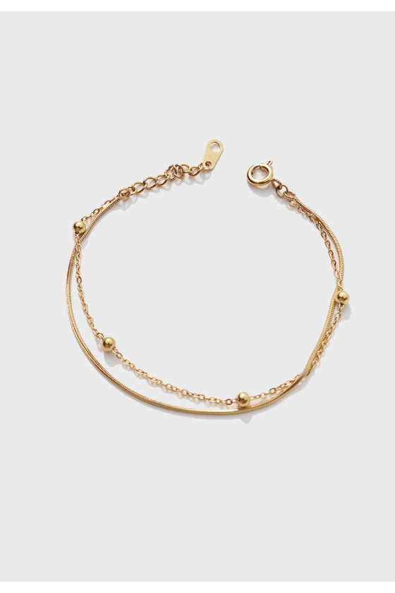 Beaded Layered Bracelet