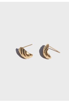 Croissant Stud Earrings