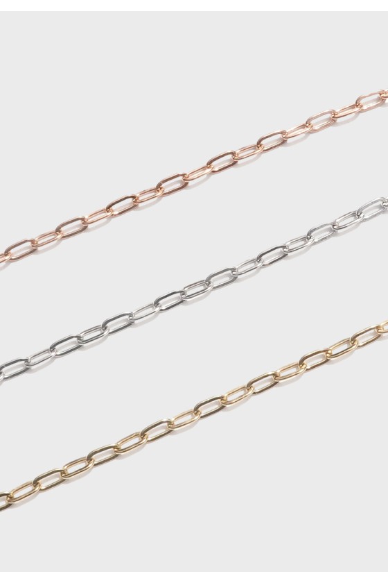 Mini Paperclip Chain Bracelet