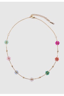 Flower Bloom Choker Necklace