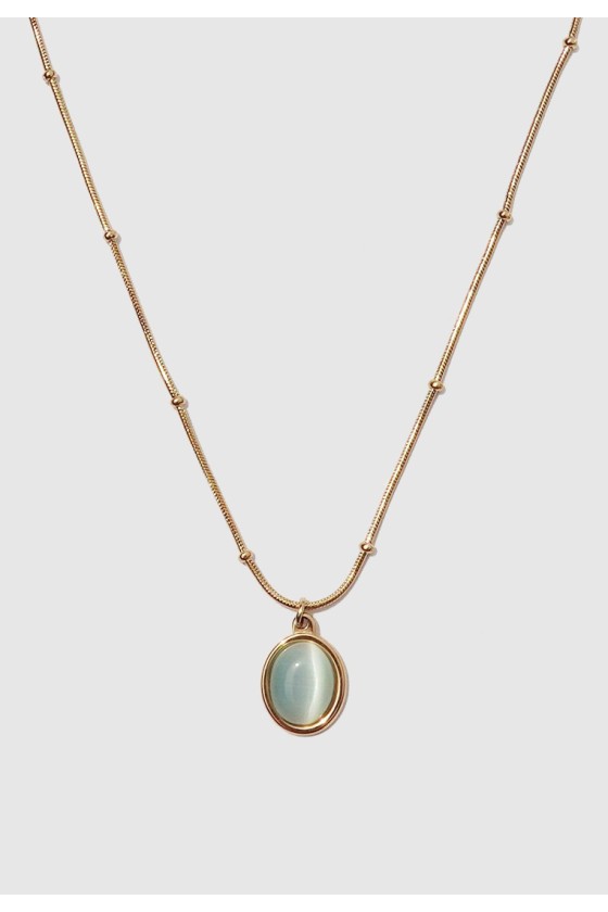 Cat's Eye Pendant Necklace